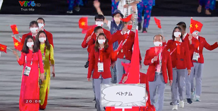Đoàn Thể thao Việt Nam tham dự Olympic Tokyo 2020